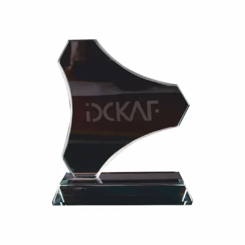 P384 Kristal Cam Plaket