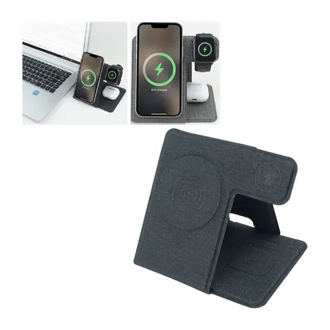 Wireless Masaüstü Şarj Cihazı 15W