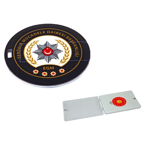 Yuvarlak Kart Usb  Flash Bellek