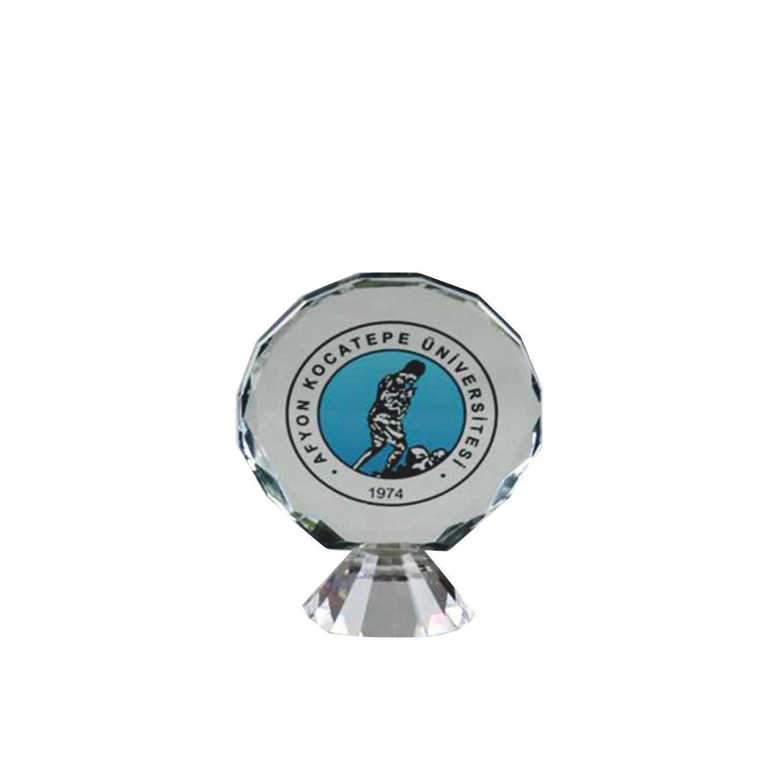 P136 Kristal Cam Plaket