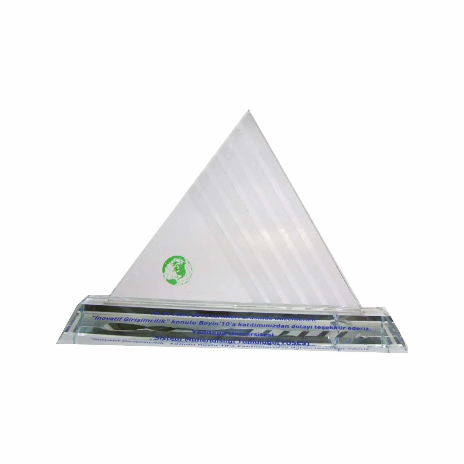 P324 Kristal Cam Plaket