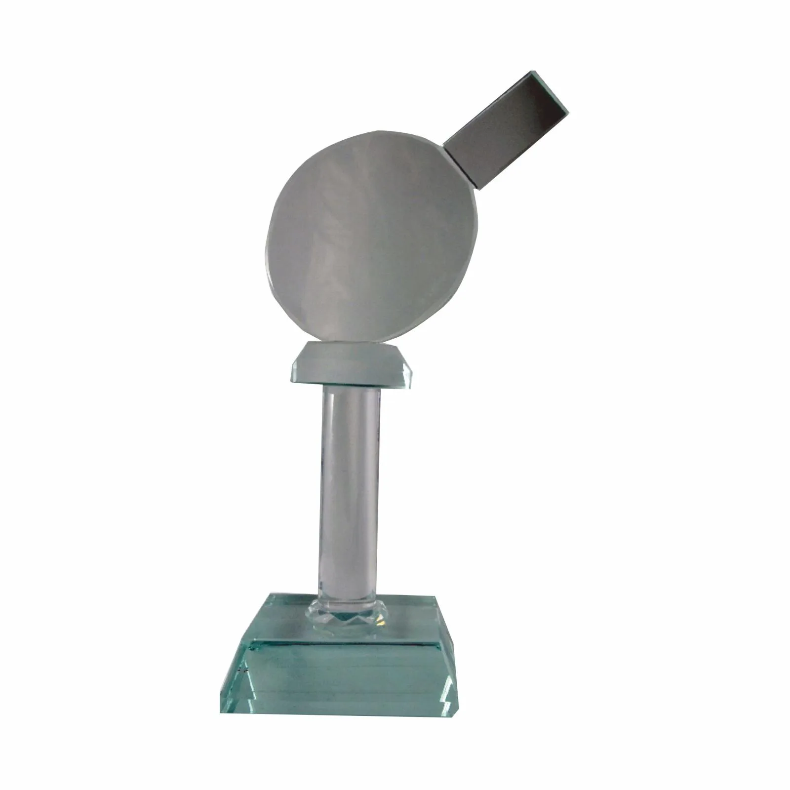 P386 Kristal Cam Plaket
