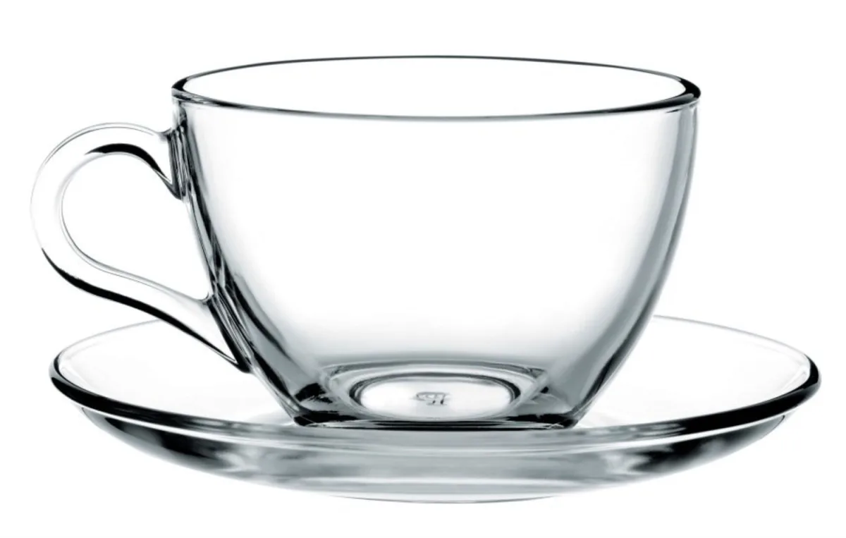Paşabahçe Basic Çay Seti (Fincan & Tabak) 238 Ml - Görsel 2